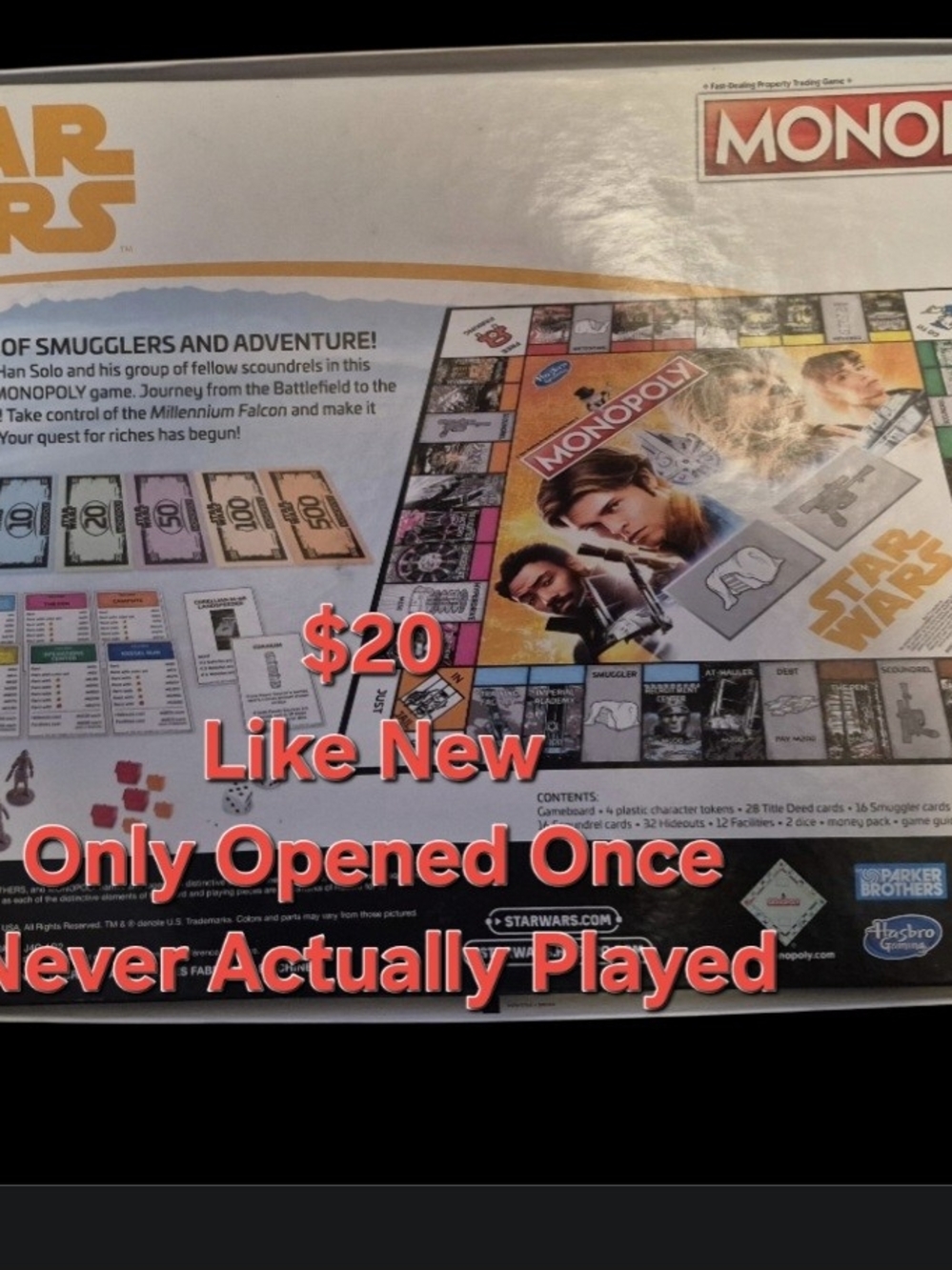 Hasbro Monopoly Star Wars Board Game